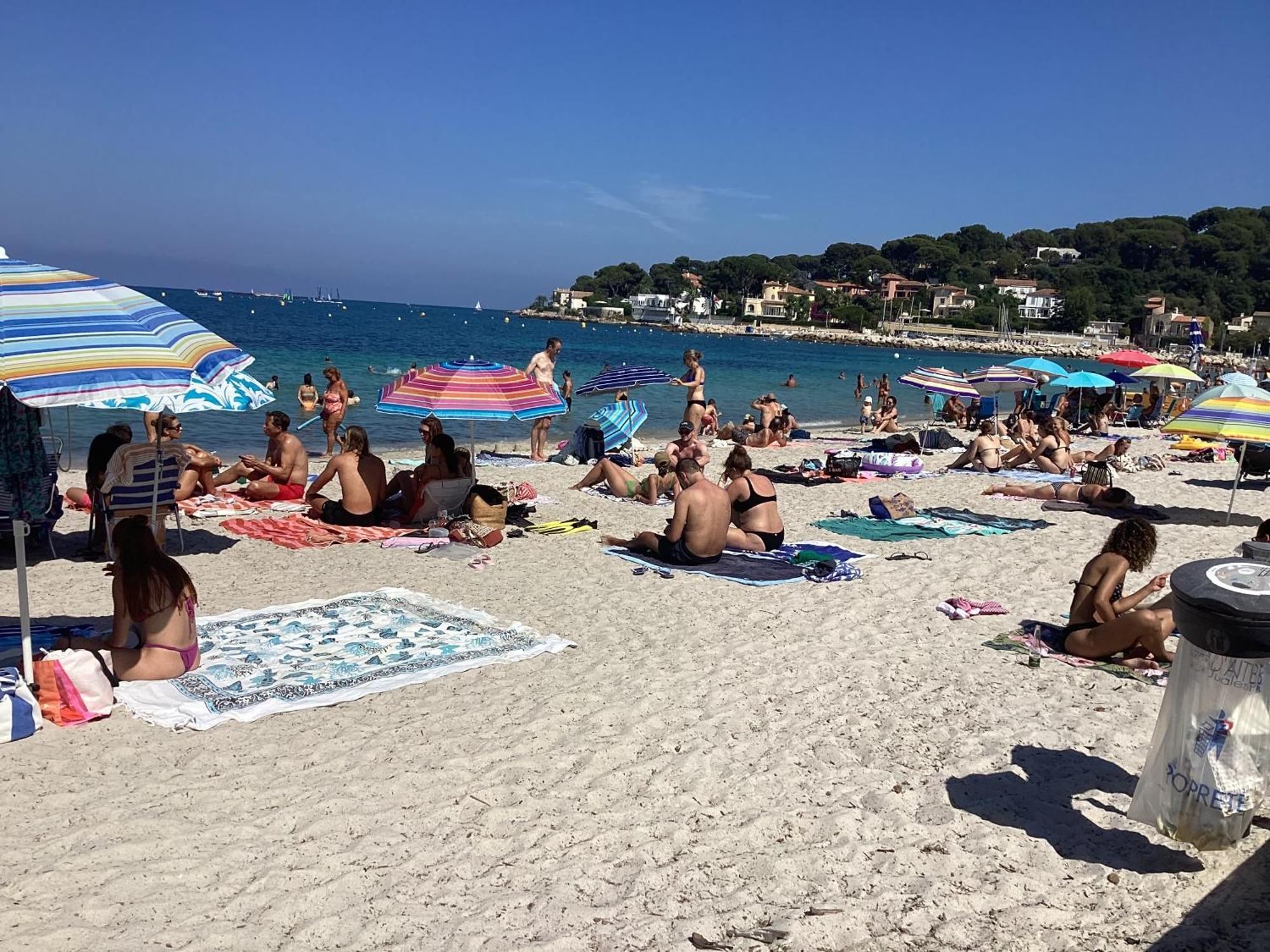 Studio Independant, Front De Mer Et Plage A 200M Antibes Exteriör bild
